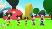 3D MICKEY MOUSE Finger Family Nursery Rhyme | Parody Finger Kids Song