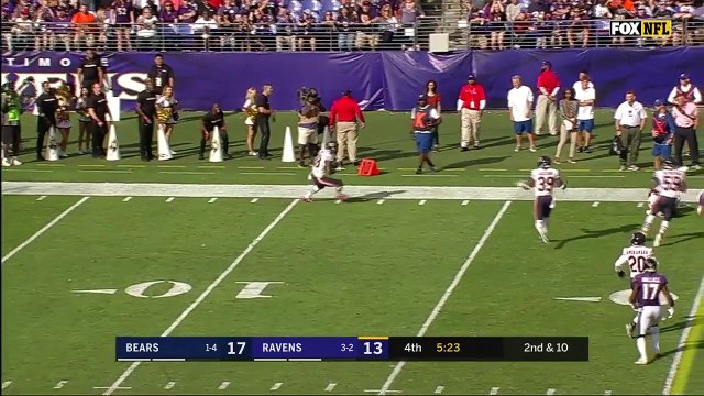 Can't-Miss Play: Amos intercepts tipped pass, weaves his way 90 yards for TD