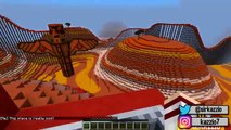 Minecraft MONTANHA RUSSA QUE ATRAVESSA DIMENSÕES ! ( Multiverse Roller Coaster )