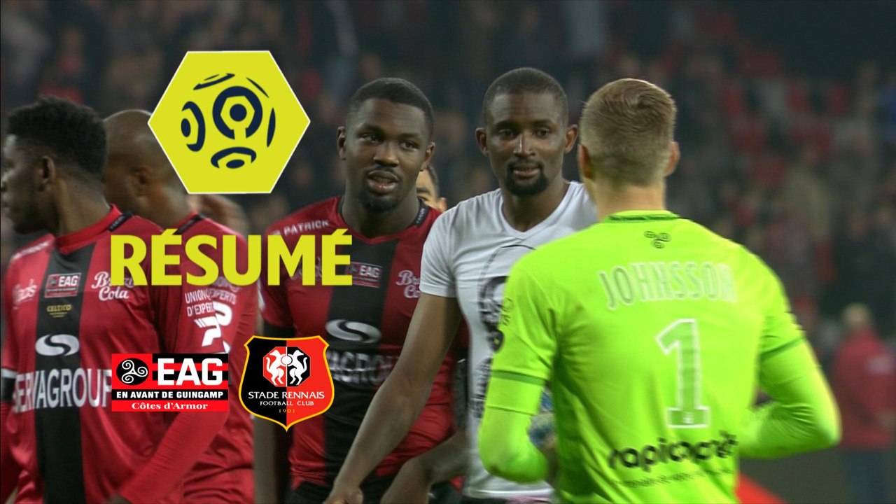 EA Guingamp - Stade Rennais FC (2-0)  - Résumé - (EAG-SRFC) / 2017-18
