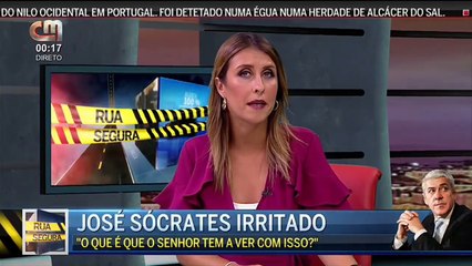 JOSÉ SÓCRATES FICA OFENDIDO COM PERGUNTA DE JORNALISTA DA RTP COITADINHO ROUBOU TANTO....