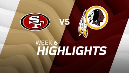 49ers vs. Redskins highlights | Week 6