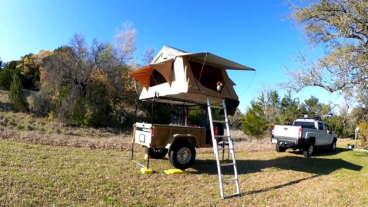 Smittybilt Overlander Roof Top Tent Review & Walkthrough