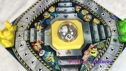 PrincessT Plays TROUBLE Despicable Me Game Family Fun For Kids Disney Junior Doc Mcstuffins Egg