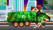 Good Vs Evil | Garbage Truck | Scary Monster Trucks For Children | Scary Street Vehicles For Kids