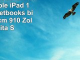 BUILT Neopren Envelope für Apple iPad 1 2 3 oder Netbooks bis 24 x 19 cm 910 Zoll