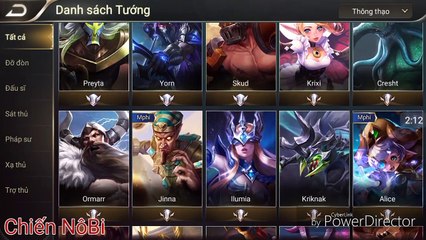 Show Nick Vip Full Tướng | Liên Quân Mobile | Chiến NôBi