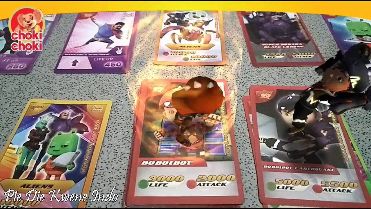 Boboiboy Kuasa 7 - Unboxing Di Kartu choki choki Augmented Reality Card