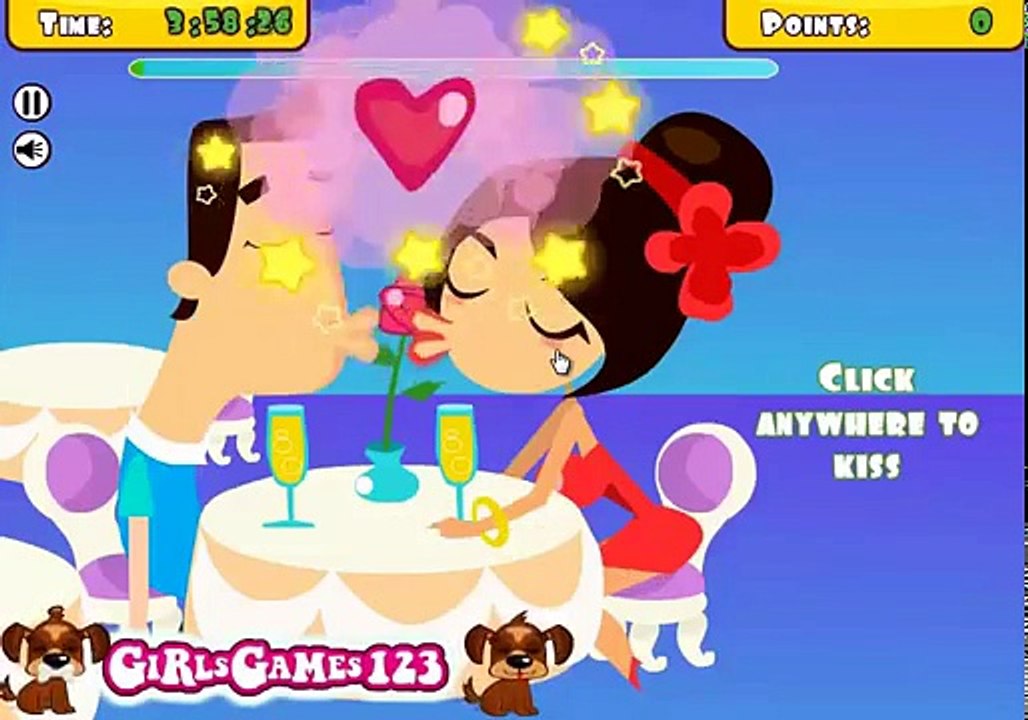 Date Slacking - Walkthrough - Kissing Slacking Game new