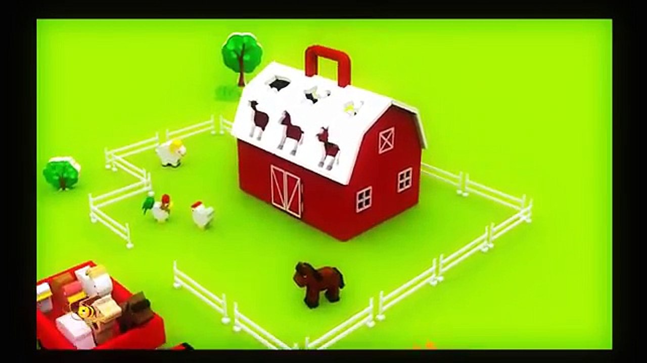learn english farm animals - preschool lessons on farm animals
