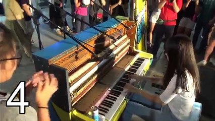 Top 5 Most Technically Difficult Street Piano Performances