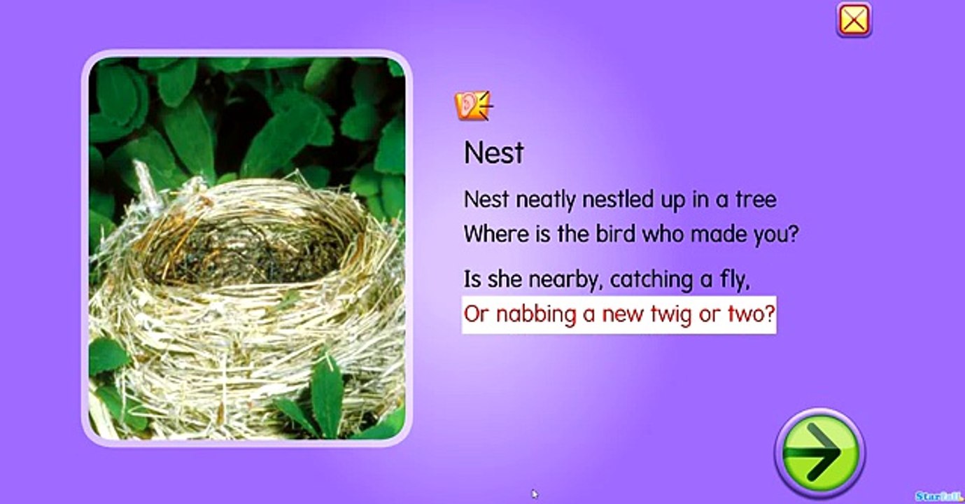 Backpack Bears ABC Rhymes 3/5 Starfall app