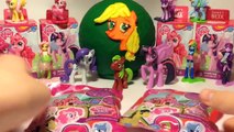 Много сюрпризов МАЙ ЛИТЛ ПОНИ My Little Pony, ПЛЭЙ-ДО Play-Doh яйцо Эппл Джек (Мой Маленький Пони)