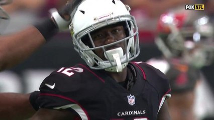 John Brown displays speed on 31-yard catch