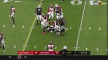 Adrian Peterson's first carry as a Cardinal