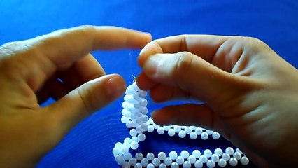 Ожерелье из Бусин и Бисера Мастер Класс! Колье из бисера и бусин / Necklace of Busins and Beads!