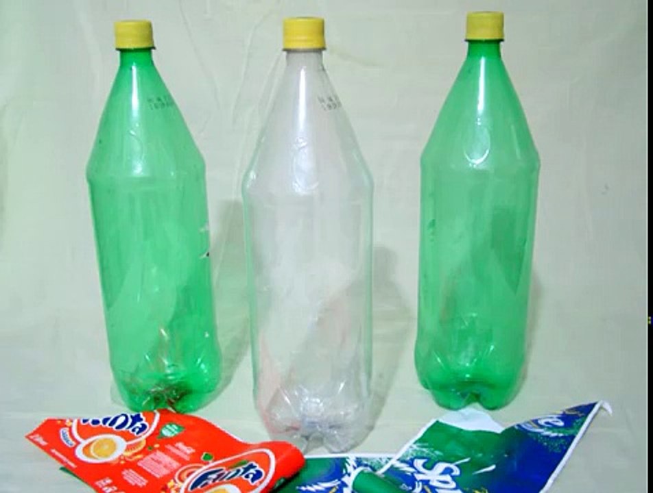 - Caja en forma de corazón hecha con botellas de PET - vídeo resumido - Manualidades