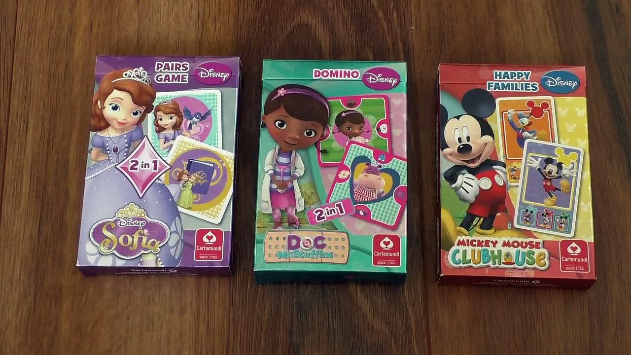 Disney Cards - Mickey Mouse | Sofia the First | Doc McStuffins