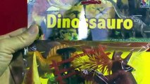 ANIMAL KINGDOM: little plastic dinosaurs toys unboxing dinosaurios de juguete