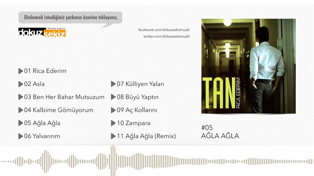 Tan Taşçı - Ağla Ağla (Official Audio)