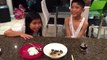 (Cooked) Snail eating challenge with Kayela and Kyle!