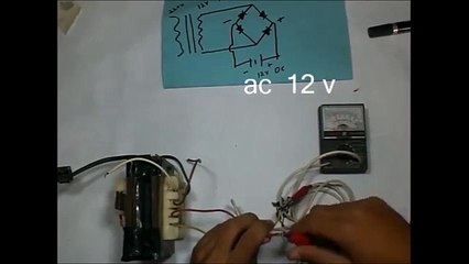 How to Make AC to DC converter at Home Very Easy.