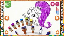 Shimmer and Shine en espaol, videojuego Shimmer and Shine en espaol, colorea Shimmer and Shine