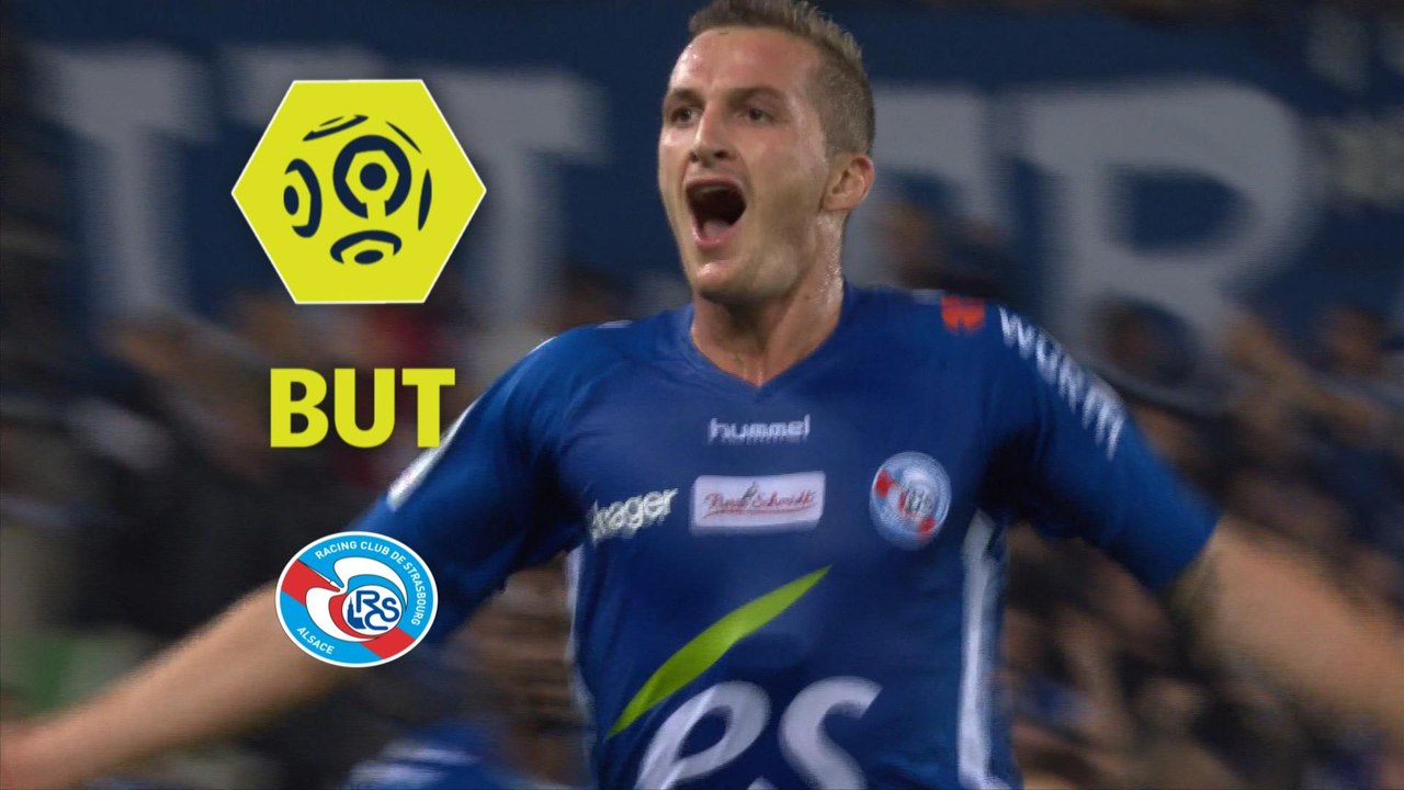 But Dimitri LIENARD (75ème) / RC Strasbourg Alsace - Olympique de Marseille - (3-3) - (RCSA-OM) / 2017-18