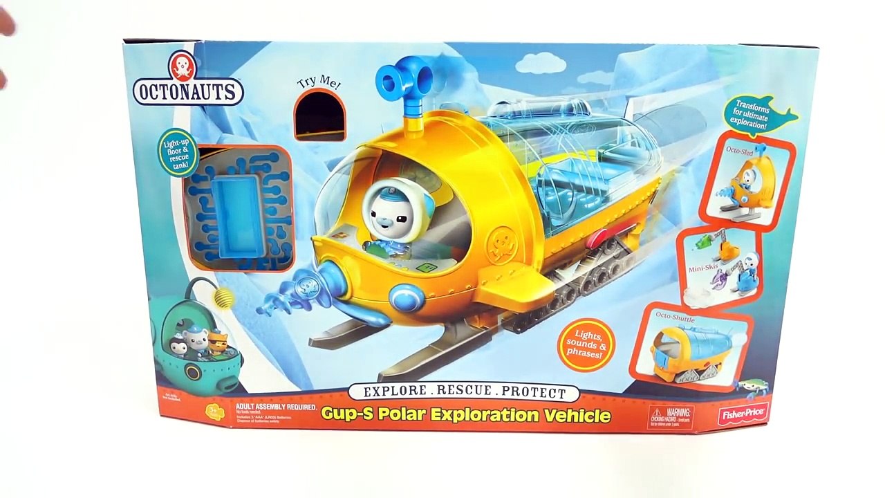 바다탐험대 옥토넛 빙하탐험선S 놀이 Octonauts Gup S Polar Exploration Vehicle