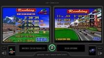 Daytona USA (Arcade vs Sega Saturn) Side by Side Comparison