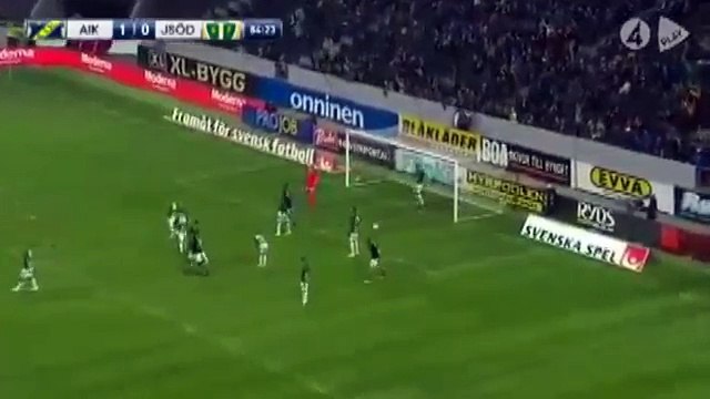 AIK 2:0 Jonkopings (Swedish Allsvenskan. 15 October 2017)