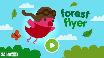 Sago Mini Forest Flyer | Fun to Discover Fly through the Forest Kids game by Sago Sago