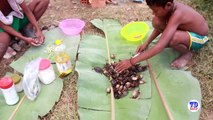 Amazing Two Children Cook Crabs - How To Cook Crabs In Cambodia - Countryside Food