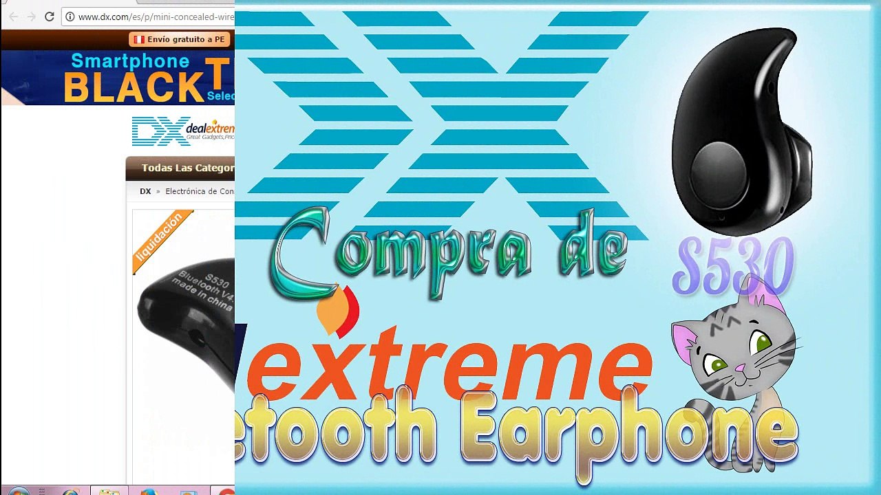 Compra ♥ mini Audifono bluetooth S530 ♥ Deal Extreme