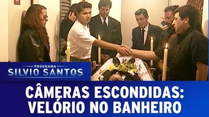Câmeras Escondidas - Velório no banheiro