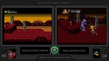 Battletoads in Battlemaniacs (Master System vs Snes) Side by Side Comparison | Vc Decide