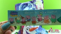 Frozen Saco con Huevos Sorpresa Monsters University, Mickey Mouse, Peppa Pig, Hello Kitty y más