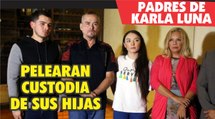 Padres de Karla Luna lucharan por la custodia legal de las niñas que Américo Garza se robo