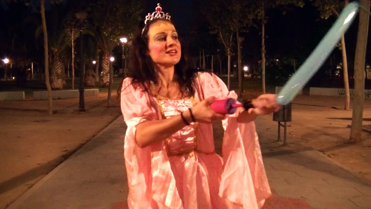 Fiestas de princesas con globoflexia