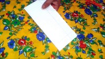6. Marking and Cutting Patiala Shahi Salwar - ★★Salwar Kameez with Darts and embroidery★★ PUNJABI