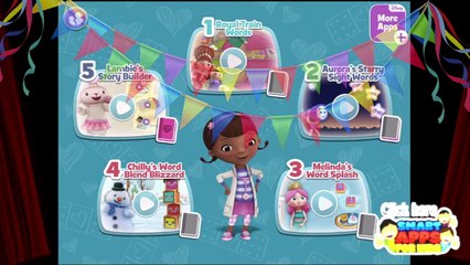 Disneys Read with Doc McStuffins: Word Building - Best iPad app demo for kids -Ellie