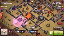 Clash Of Clans | TH9 DRAGON QUEEN WALK GUIDE [WITH LIVE RAID]