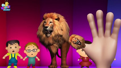 Animal Finger Family Songs _ Finger Family song _ 3d Wild Animals Cartoons Finger Family Rhymes-lXmaTPN2Pjs