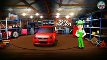 Auto car servicing. Handy Andy cartoon. Learning english games Car cartoons for children in English.-HsTz5pO0omk