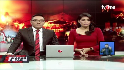 Si Jago Merah Melalap Sebuah Bengkel Mobil di Samarinda