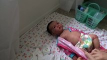 Babys Morning Routine! (Full Body Silicone Baby Zara)