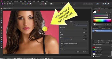 [Affinity Photo] Remove Background from a Complex image