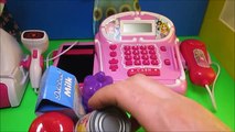 Barbie Cash Register App Toy Vs Disney Royal Talking Princess Cash Register