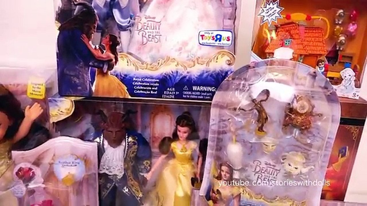 Toys & Dolls from the Beauty and the Beast Live Action Movie with Belle, Gaston, Beast, and More
