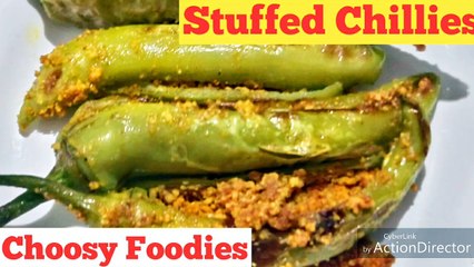 Stuffed Chilly / भरलेली मिरची / भरवा मिरची